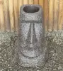 Product image 2 of the product “Moai head as planter, in the sizes from 40cm and 60cm, Antique Finish ”